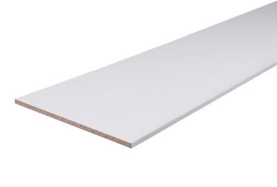 Image principale de Tablette mélaminé blanc, 200 x 60 cm, ép.16 mm