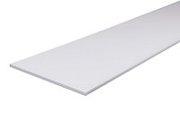 Tablette mélaminé blanc 60 x 120 cm, ép.1,8 cm