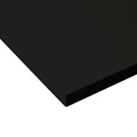 Tablette mélaminé noir Berb 80 x 120 cm,ép.1,8 cm