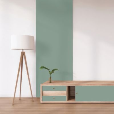 Tablette mélaminée Ninna couleur vert olive 250x50x1.8 Cm