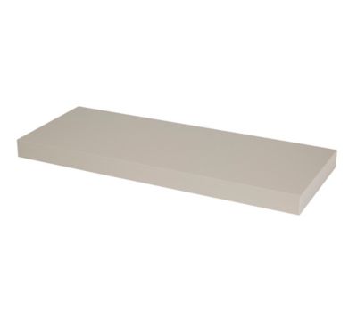 Tablette murale avec fixation invisible Form Cusko gris taupe 60 cm