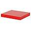 Tablette murale avec fixation invisible Form Takt gloss rouge 29 cm