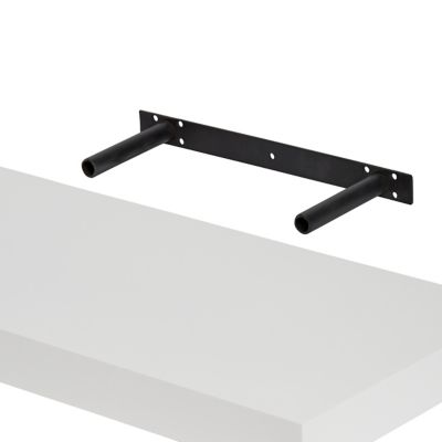 Tablette murale avec fixation invisible GoodHome Cusko blanc brillant 118 cm