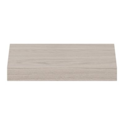 Tablette murale avec fixation invisible GoodHome Cusko effet chêne clair 30 cm