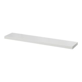 Tablette murale avec fixation invisible GoodHome Cusko gris 118 cm