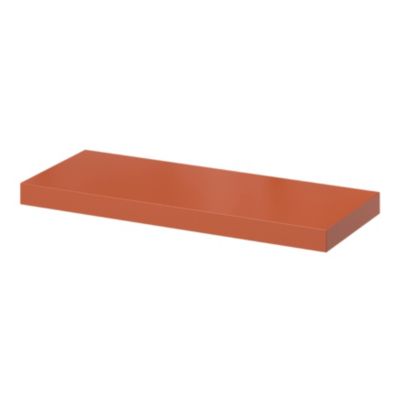 Tablette murale avec fixation invisible GoodHome Cusko terracotta 60 cm