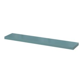 Tablette murale avec fixation invisible GoodHome Cusko vert treillis 118 cm