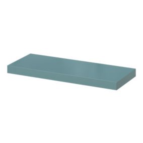 Tablette murale avec fixation invisible GoodHome Cusko vert treillis 60 cm