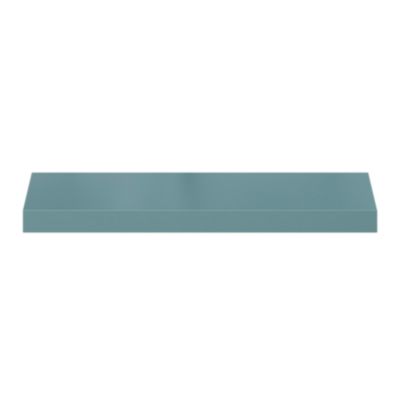 Tablette murale avec fixation invisible GoodHome Cusko vert treillis 60 cm