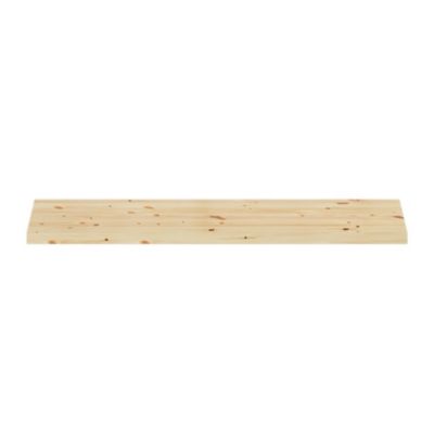 Tablette murale en pin GoodHome Rigga L. 60 cm
