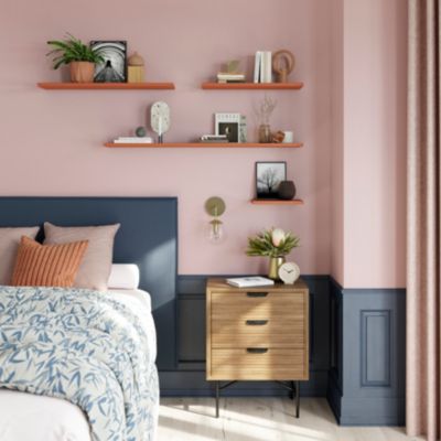 Tablette murale en pin massif GoodHome Rigga L. 118 cm