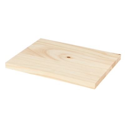 Tablette murale Form L. 30 cm, bois pin
