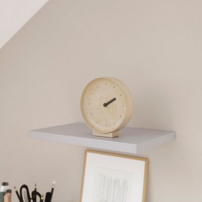 Tablette murale Form Rigga argent 30 cm