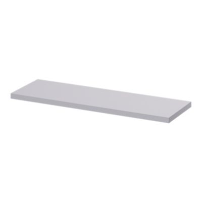 Tablette murale Form Rigga argent 60 cm