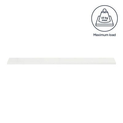 Tablette murale Form Rigga blanc 118 cm