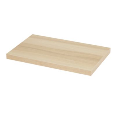 Tablette murale Form Rigga effet bois 30 cm | Castorama