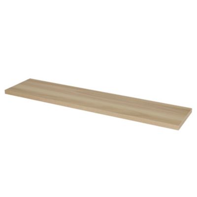 Tablette murale Form Rigga effet bois 80 cm