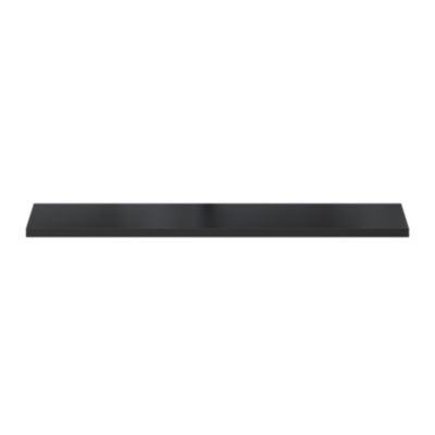 Tablette murale Form Rigga noir 80 cm