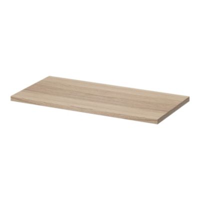 Tablette murale GoodHome Rigga effet chêne L. 60 cm