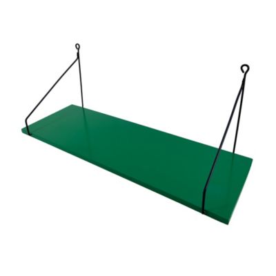 Tablette murale réversible Sodeco verte l.20 x L.60 cm
