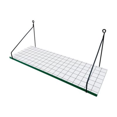 Tablette murale réversible Sodeco verte l.20 x L.60 cm