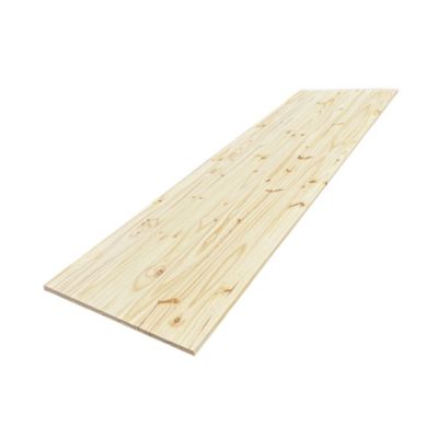 Tablette Pin noueux, L.200 cm x l.50 cm, Ep.18 mm