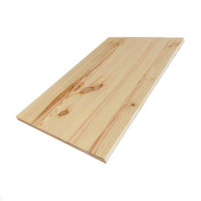 Tablette Pin Rustique bois massif, L.80 x l.50 cm, Ep.22 mm