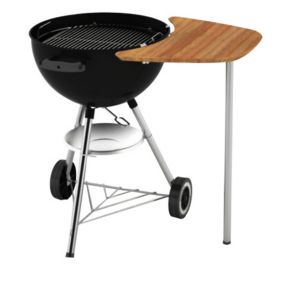 Tablette plan de travail en bois pour barbecue Weber