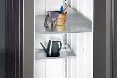 Tablette pour armoire de balcon acier taille L Julia Biohort