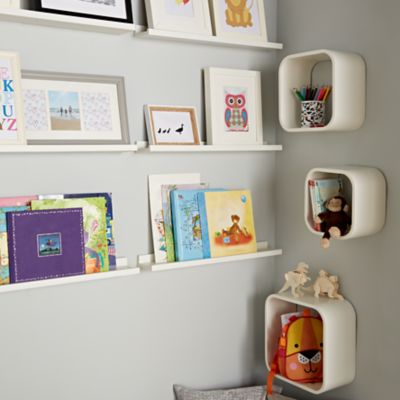 Tablette pour cadres photo Form Rigga blanc 60 cm