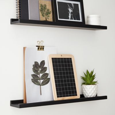 Tablette pour cadres photo Form Rigga noir 60 cm