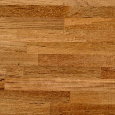 Tablette Teck huilé bois massif, L.200 x l.50 cm, Ep.18 mm
