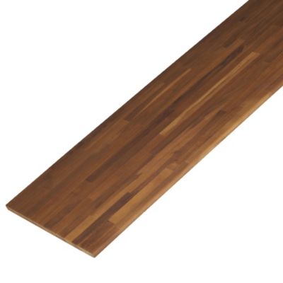 Tablette Teck massif Lamellé collé abouté 2000 x 150 x 18 mm