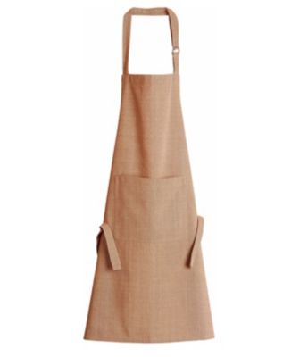 Tablier ajustable 70 x 85 cm Fils flammé terracotta