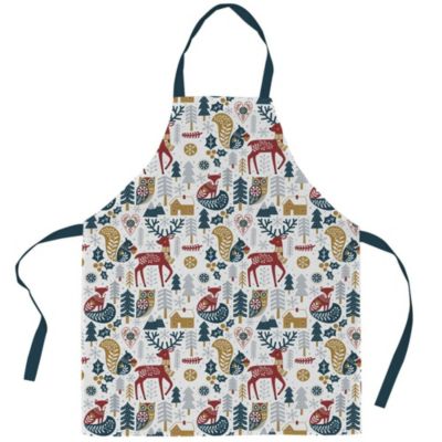 Tablier avec sangle ajustable 80x85 cm Warmy coton