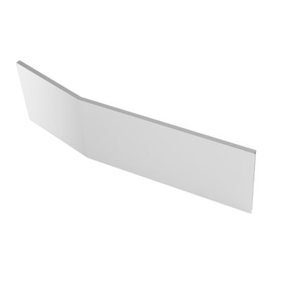 Tablier bain douche JACOB DELAFON Bastille installation en niche blanc mat