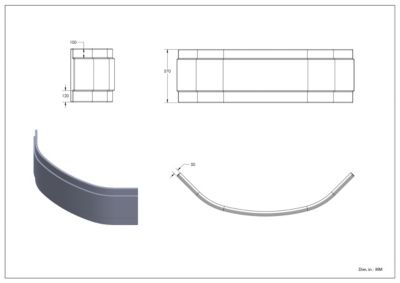 Tablier de baignoire d'angle 140 cm Cavally