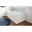 Tablier de baignoire frontal blanc Balneo Panel 140 cm