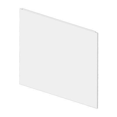 Tablier de baignoire latéral Iskar l. 75 cm blanc
