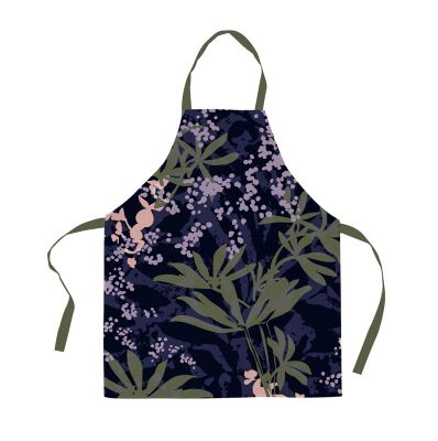 Tablier en coton 85 cm Jolies fleurs