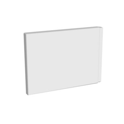 Tablier latéral de baignoire blanc 80 cm pour modèles Folk et Isybath, Valentin