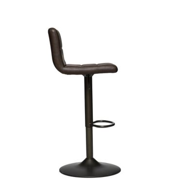Tabouret  Chaise de bar ajustable Design Marron vintage