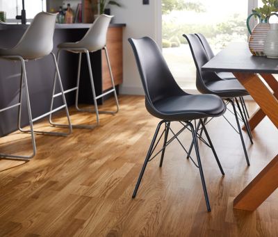 Tabouret de bar GoodHome Marula anthracite