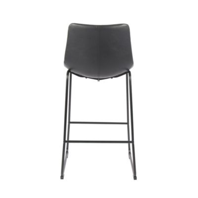 Tabouret de bar GoodHome Mirasol noir