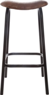 Tabouret de bar Nils Atmosphera H.75 cm marron