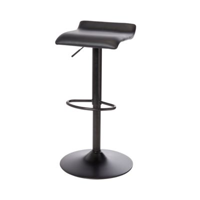 Tabouret de bar noir GoodHome Karonda