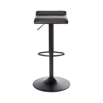 Tabouret de bar noir GoodHome Karonda