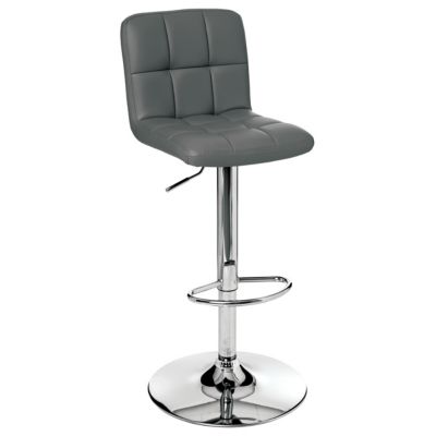 Tabouret de bar réglable Delek Atmosphera H.104 cm gris