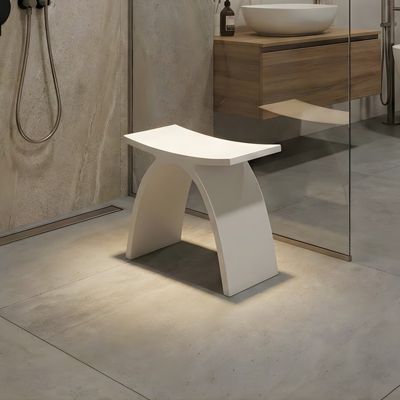 Tabouret de douche en Solid Surface Cuneo