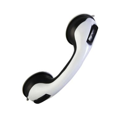 Tabouret de douche PMR PELLET Essentiel rond hauteur réglable + Barre à ventouse de maintien PMR PELLET 30 cm